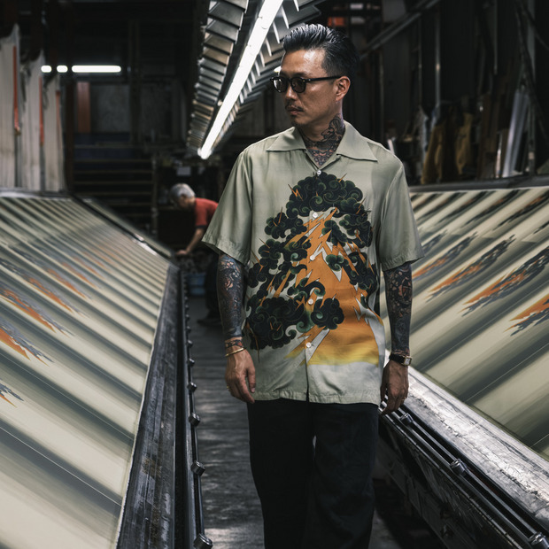 RAIUN-MATSU collaboration with Aloha Blossom -Short sleeve- 詳細画像
